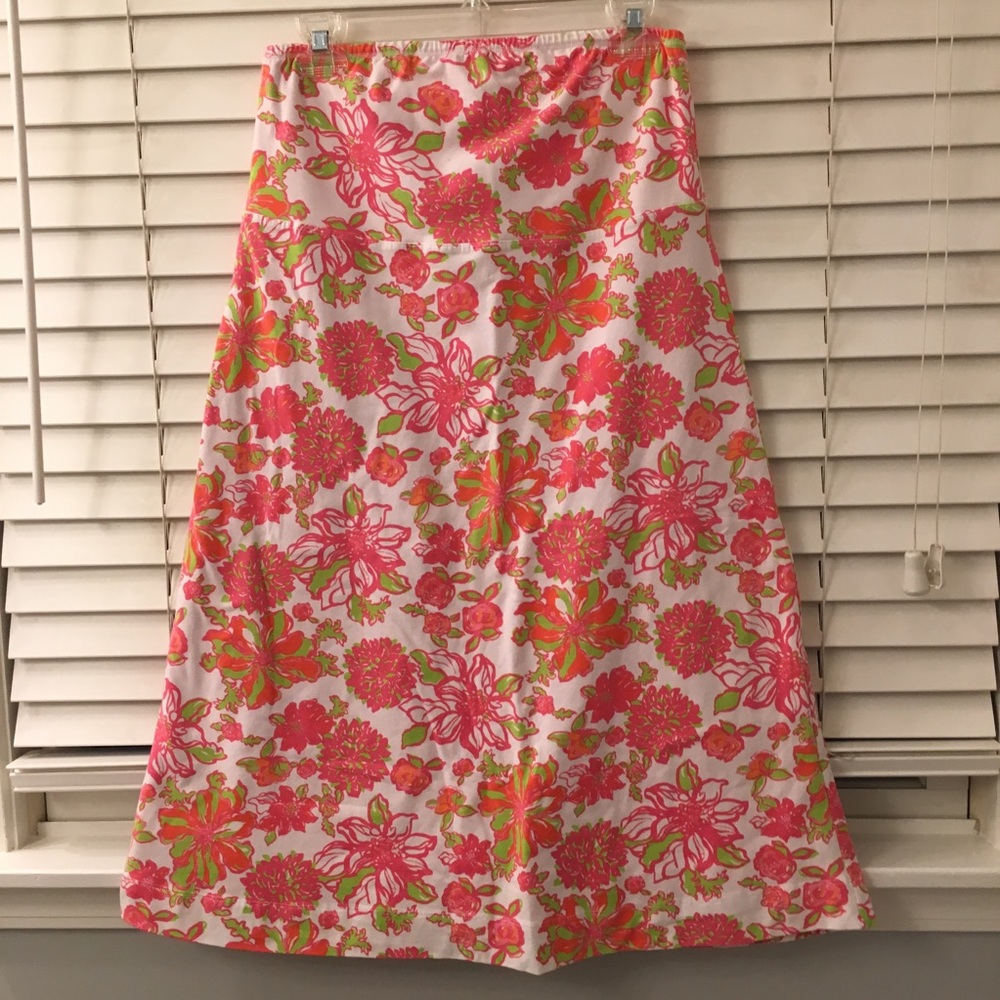 Lilly Pulitzer strapless dress
